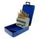 HSS Drill Magazine 1.0-10.0mm Titanium 19pcs Drills