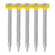 Collated Wing Tip Screw - Silver Organic 4.8 x 44mm x 1000 PCS