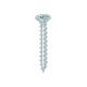 Solo Woodscrew PZ1 Countersunk Zinc 3mm (200)
