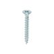 Solo Woodscrew PZ2 Countersunk Zinc 4mm (200)