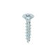 Solo Woodscrew PZ2 Countersunk Zinc 5mm (200)