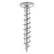 UPVC Friction Stay Screw Single Deep Zinc (1000)